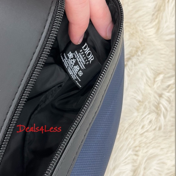 Dior Pouch Toiletry Case Cosmetic Bag Travel Holdall NEW - Picture 6 of 10